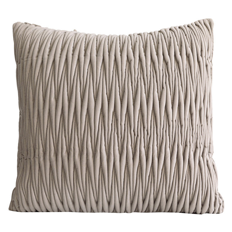 HKM-926483 Geometric Pattern Square Pillow Cover for Living Room Decor