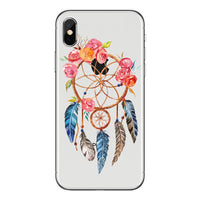 HKM-926611 Dream Catcher TPU Back Cover Case for Apple, OPPO, Huawei, OnePlus, Meizu, Vivo, Samsung, Xiaomi