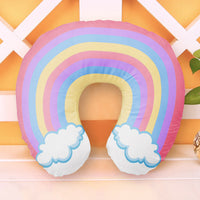 HKM-926803 U-Shape Neck Pillow for Travel - Cute Designs: Donut, Corgi, Watermelon, Panda, Rainbow