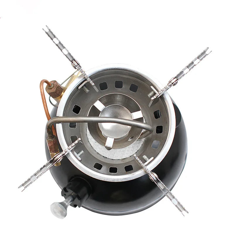 KTX-926867 Compact Multifunctional Outdoor Petrol and Alcohol Stove for Camping and Travel