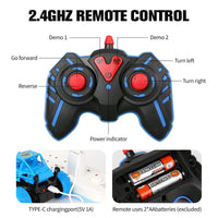HKM-926931 Deformation Gyro Stunt Car, 1:32 RC Remote Control Vehicle for Indoor/Outdoor Fun