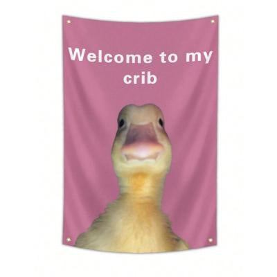 KTX-927059 Dormitory Tapestry Polyester Wall Hanging Cloth - 150x90cm, DTD-022 Style