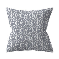 HKM-927187 Gray Geometric Abstraction Polyester Pillow Cover - European Style 45x45cm