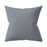HKM-927187 Gray Geometric Abstraction Polyester Pillow Cover - European Style 45x45cm
