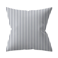 HKM-927187 Gray Geometric Abstraction Polyester Pillow Cover - European Style 45x45cm