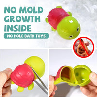 HKM-927315 Eco-Friendly Silicone Ocean Animal Bath Toys Set for Toddlers - 6 Pieces, Mold-Free Fun