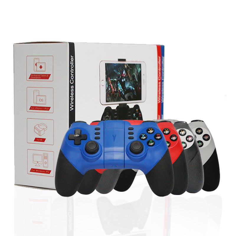 HKM-927379 Wireless Smart Game Handle for Smartphones - ENKEU T-X60 Bluetooth Controller for 2 Players