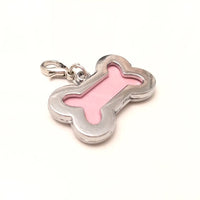 HKM-927507 Metal Dog Pendant with Diamond Bone Design for All Seasons
