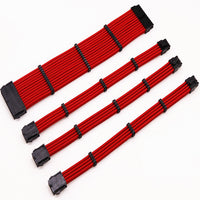 HKM-927699 Motherboard Power Extension Cable Set for ATX 24PIN, CPU 8PIN, GPU 8PIN - 1.5KW to 800W Compatibility