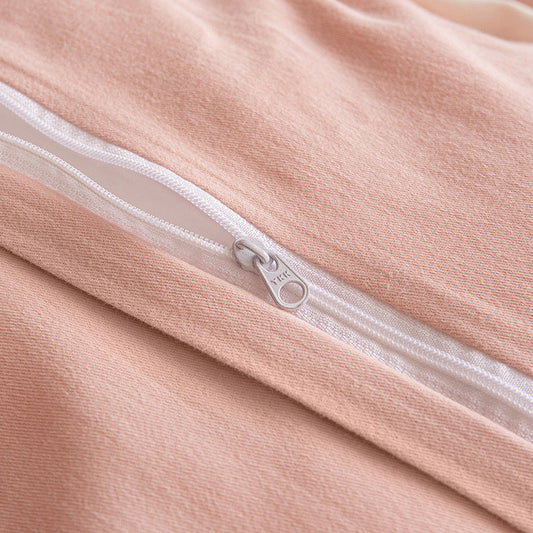HKM-927827 Cotton Quilt Cover and Bed Sheet Set for Autumn and Winter, Available in Multiple Colors and Sizes