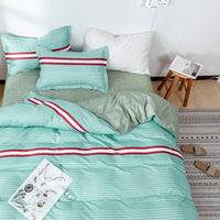 HKM-927827 Personalized Aloe Cotton 4-Piece Bedding Set in Soft Terylene Fabric