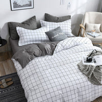 HKM-927827 Personalized Aloe Cotton 4-Piece Bedding Set in Soft Terylene Fabric
