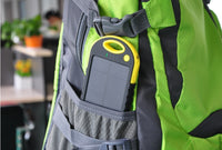 HKM-927891 5000mAh Portable Solar Power Bank with Dual USB, Waterproof & Dustproof Design, LED Light