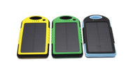 HKM-927891 5000mAh Portable Solar Power Bank with Dual USB, Waterproof & Dustproof Design, LED Light