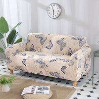 HKM-927891 Elastic All-Inclusive Sofa Cover for Various Sizes with Pillowcases
