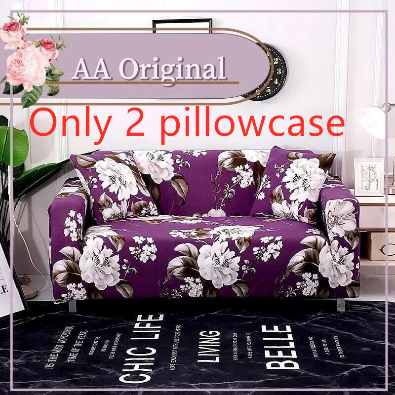 HKM-927891 Elastic All-Inclusive Sofa Cover for Various Sizes with Pillowcases