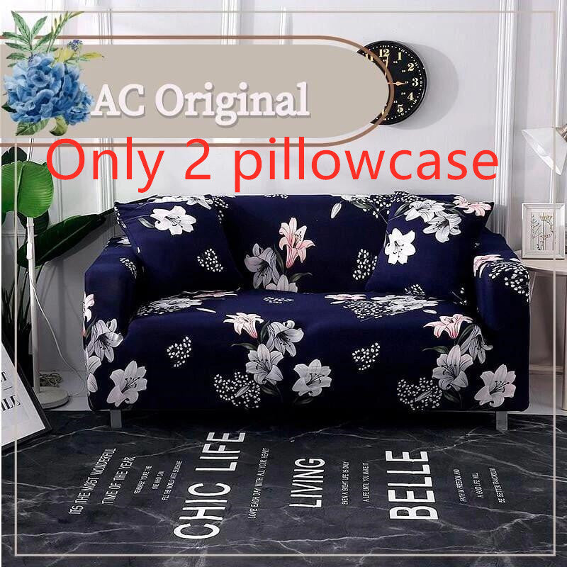 HKM-927891 Elastic All-Inclusive Sofa Cover for Various Sizes with Pillowcases