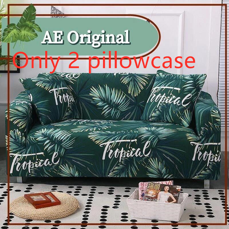 HKM-927891 Elastic All-Inclusive Sofa Cover for Various Sizes with Pillowcases