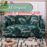 HKM-927891 Elastic All-Inclusive Sofa Cover for Various Sizes with Pillowcases