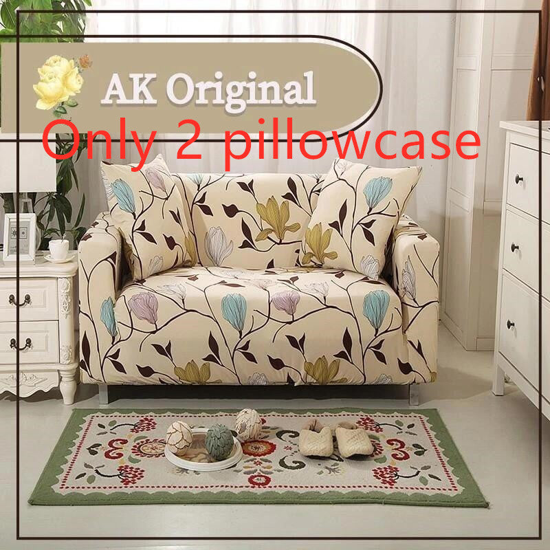 HKM-927891 Elastic All-Inclusive Sofa Cover for Various Sizes with Pillowcases