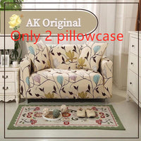 HKM-927891 Elastic All-Inclusive Sofa Cover for Various Sizes with Pillowcases
