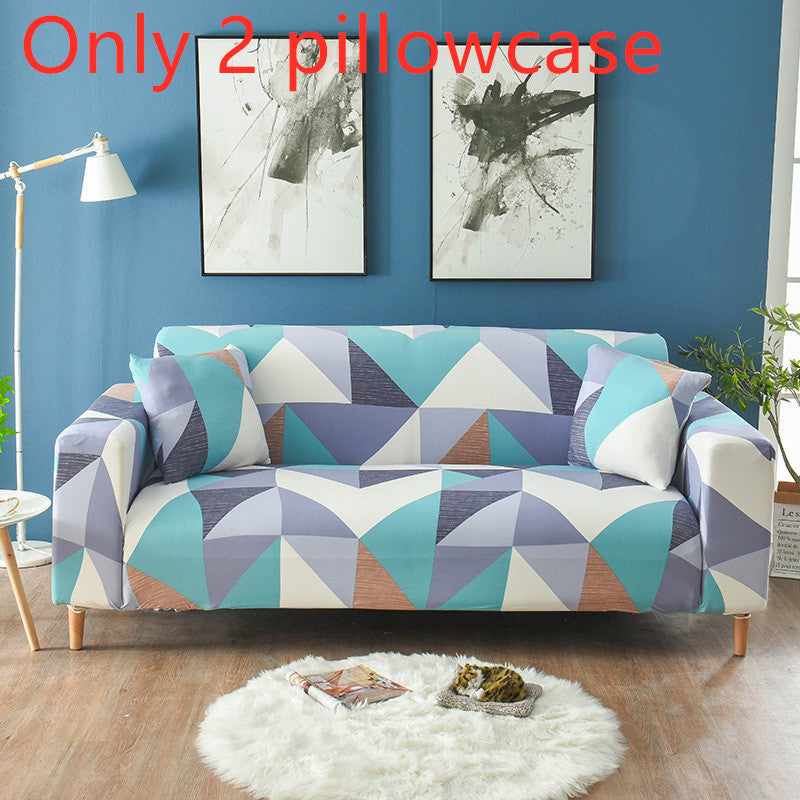HKM-927891 Elastic All-Inclusive Sofa Cover for Various Sizes with Pillowcases