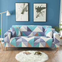 HKM-927891 Elastic All-Inclusive Sofa Cover for Various Sizes with Pillowcases