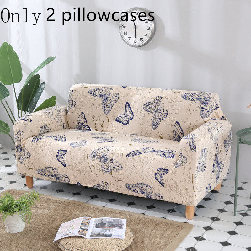 HKM-927891 Elastic All-Inclusive Sofa Cover for Various Sizes with Pillowcases