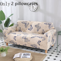 HKM-927891 Elastic All-Inclusive Sofa Cover for Various Sizes with Pillowcases