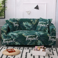 HKM-927891 Elastic All-Inclusive Sofa Cover for Various Sizes with Pillowcases