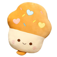 HKM-927955 Fruit Ice-Cream Plush Toy Soft Fruit Pillow for Home Sofa Decor