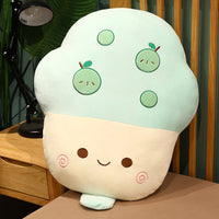 HKM-927955 Fruit Ice-Cream Plush Toy Soft Fruit Pillow for Home Sofa Decor