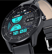 HKM-928019 Smart Watch with Call Reminder, Health Monitoring, Sports Tracking, and Audio-Visual Features - Classic Silicone Strap
