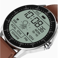 HKM-928019 Smart Watch with Call Reminder, Health Monitoring, Sports Tracking, and Audio-Visual Features - Classic Silicone Strap