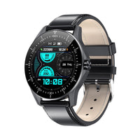 HKM-928019 Smart Watch with Call Reminder, Health Monitoring, Sports Tracking, and Audio-Visual Features - Classic Silicone Strap