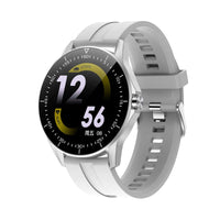 HKM-928019 Smart Watch with Call Reminder, Health Monitoring, Sports Tracking, and Audio-Visual Features - Classic Silicone Strap