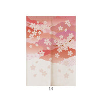 HKM-928211 Japanese Style Ukiyo-e Fabric Door Curtain - Decorative Home Entrance Drapery (Multiple Sizes Available)