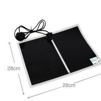 HKM-928339 Adjustable Heat Mat Controller for Terrariums and Reptiles, 220V 14W, 28x28cm, 1.5m Cable
