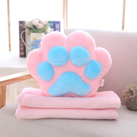 HKM-928339 Air Conditioning Plush Blanket with Pillow – Soft Flannel, Multiple Colors Available