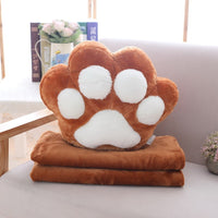 HKM-928339 Air Conditioning Plush Blanket with Pillow – Soft Flannel, Multiple Colors Available