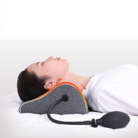 HKM-928339 Cervical Traction Memory Foam Pillow with USB Heating Function for Neck Support