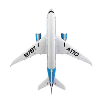 HKM-928467 Wltoys XK A170 Brushless Electric R/C Airplane - Almost Ready to Fly, 4 Channels, Outdoor Use