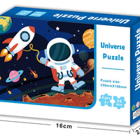 HKM-928659 24 Piece Cardboard Animal Shape Jigsaw Puzzle for Children - Educational DIY Toy