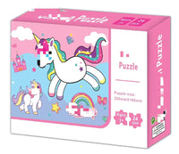 HKM-928659 24 Piece Cardboard Animal Shape Jigsaw Puzzle for Children - Educational DIY Toy