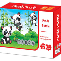 HKM-928659 24 Piece Cardboard Animal Shape Jigsaw Puzzle for Children - Educational DIY Toy