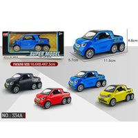 HKM-928915 1:32 Scale Pull Back Alloy Diecast Model SUV Truck Toy - Simulation Car for Ages 2 and Up