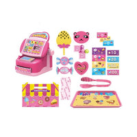 HKM-929491 Pink Candy Food Supermarket Cashier Toy Set for Girls Ages 2-4