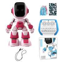 HKM-929619 Smart App-Controlled Educational Dancing Robot Toy for Kids Aged 5-7 with Light and Sound Features