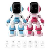 HKM-929619 Smart App-Controlled Educational Dancing Robot Toy for Kids Aged 5-7 with Light and Sound Features