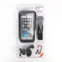 HKM-929875 Five-In-One Adjustable Bicycle Phone Holder for iPhone and Samsung Models